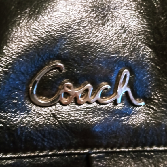 Coach black leather new without tags bag - Picture 13 of 15